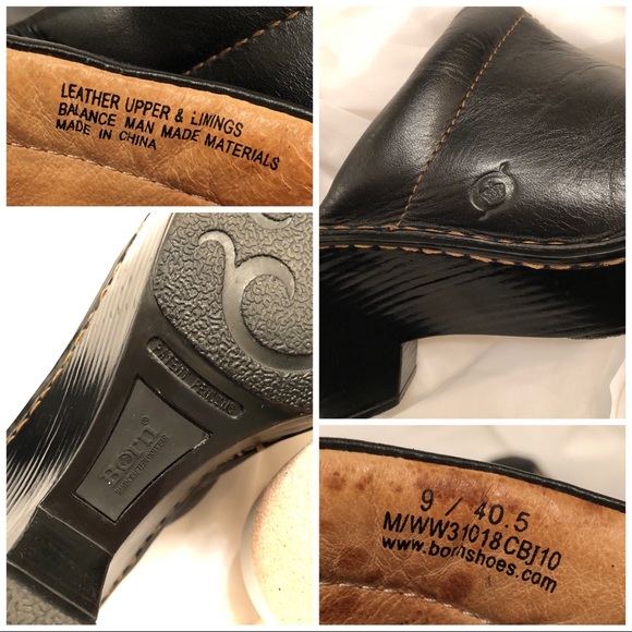 HP💫🌹Born Leather Clogs - Picture 9 of 11